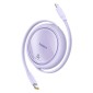USB Cable Baseus Free2Pull USB-C to iP 20W 1m (purple)