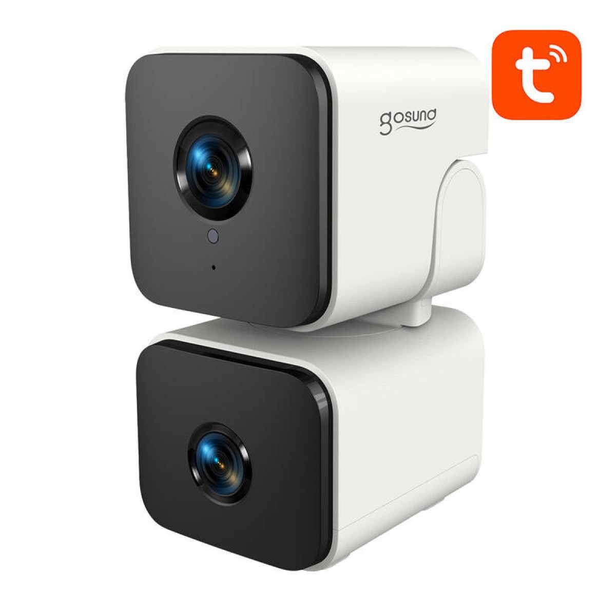Έξυπνη διπλή κάμερα WiFi Gosund PC12 (4MP 1920x2160, Tuya)