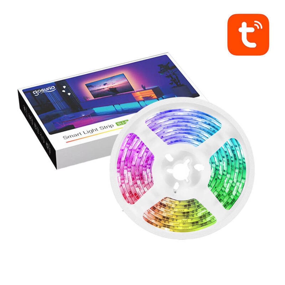 Gosund SL1 WiFi RGB LED έξυπνη ταινία LED (2.8m) Tuya