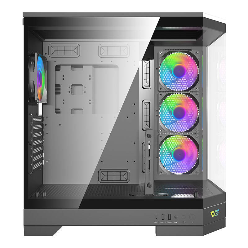 Darkflash DQX90 θήκη υπολογιστή (μαύρο)