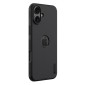 Προστατευτικό κάλυμμα για iPhone 16 Plus Nillkin Super Frosted Pro (μαύρο)