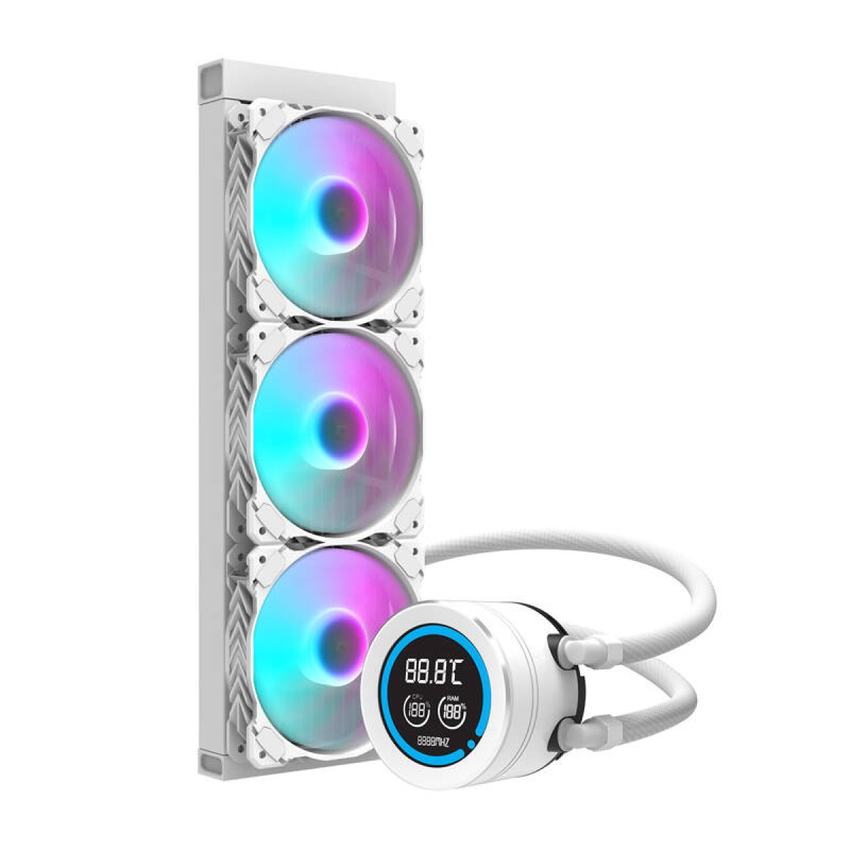 Ψυγείο υπολογιστή Darkflash DN-D360 ΛΕΥΚΟ