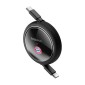 Καλώδιο φόρτισης Baseus USB-C σε USB-C 100W (μαύρο) Bayern Edition