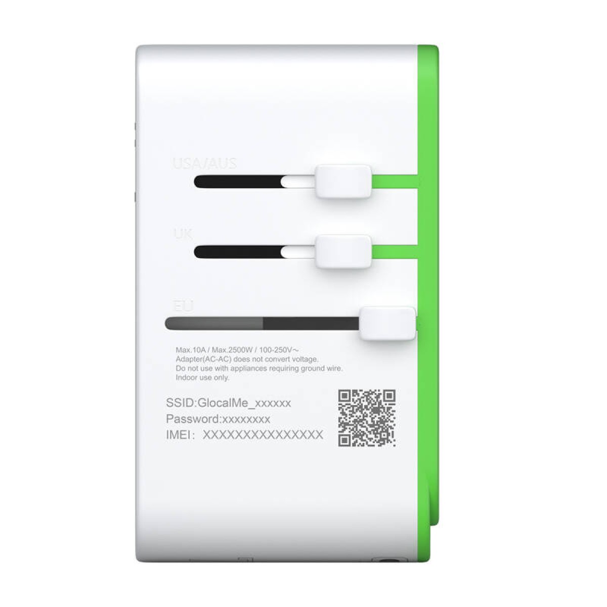 Προσαρμογέας Roamplug z hotspotem 4G/LTE Wi-Fi GlocalMe Cloud SIM