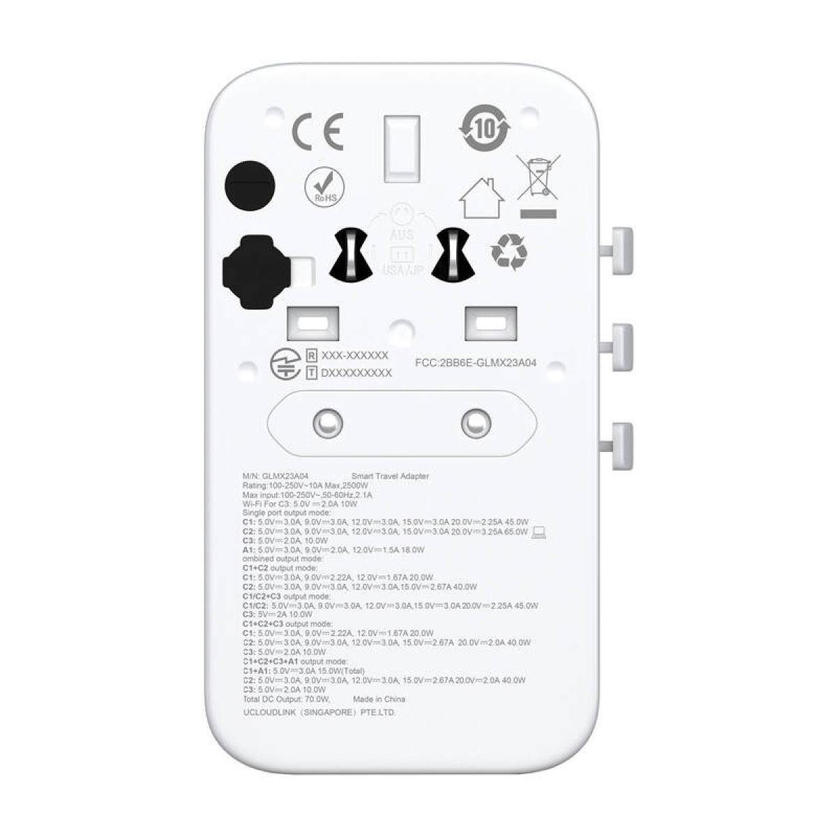 Προσαρμογέας Roamplug z hotspotem 4G/LTE Wi-Fi GlocalMe Cloud SIM