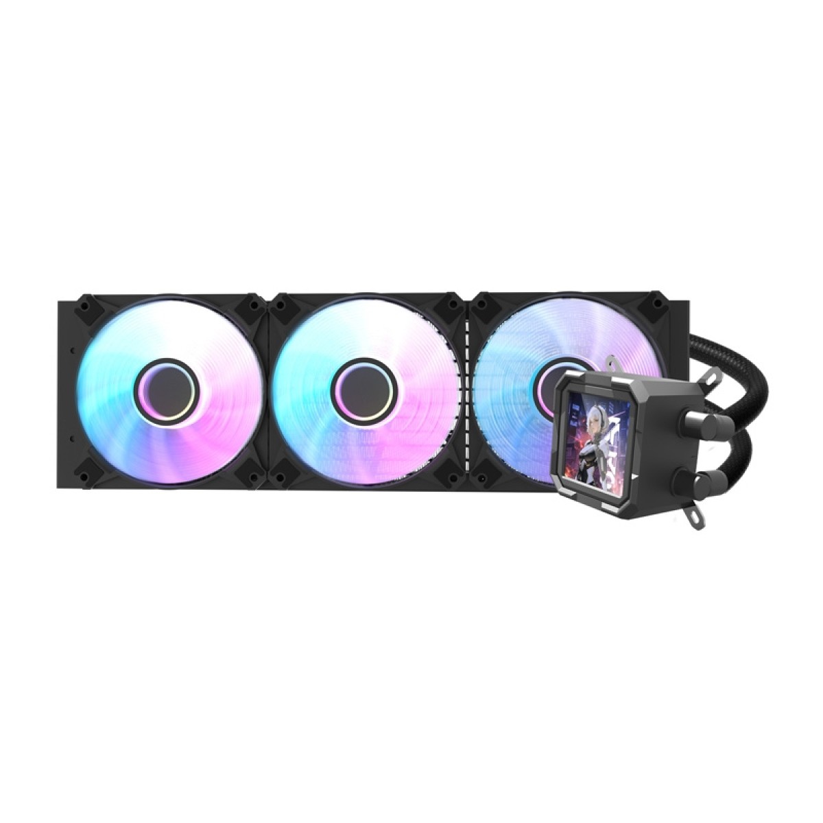 Darkflash DV360S ψύκτης νερού CPU (μαύρος)