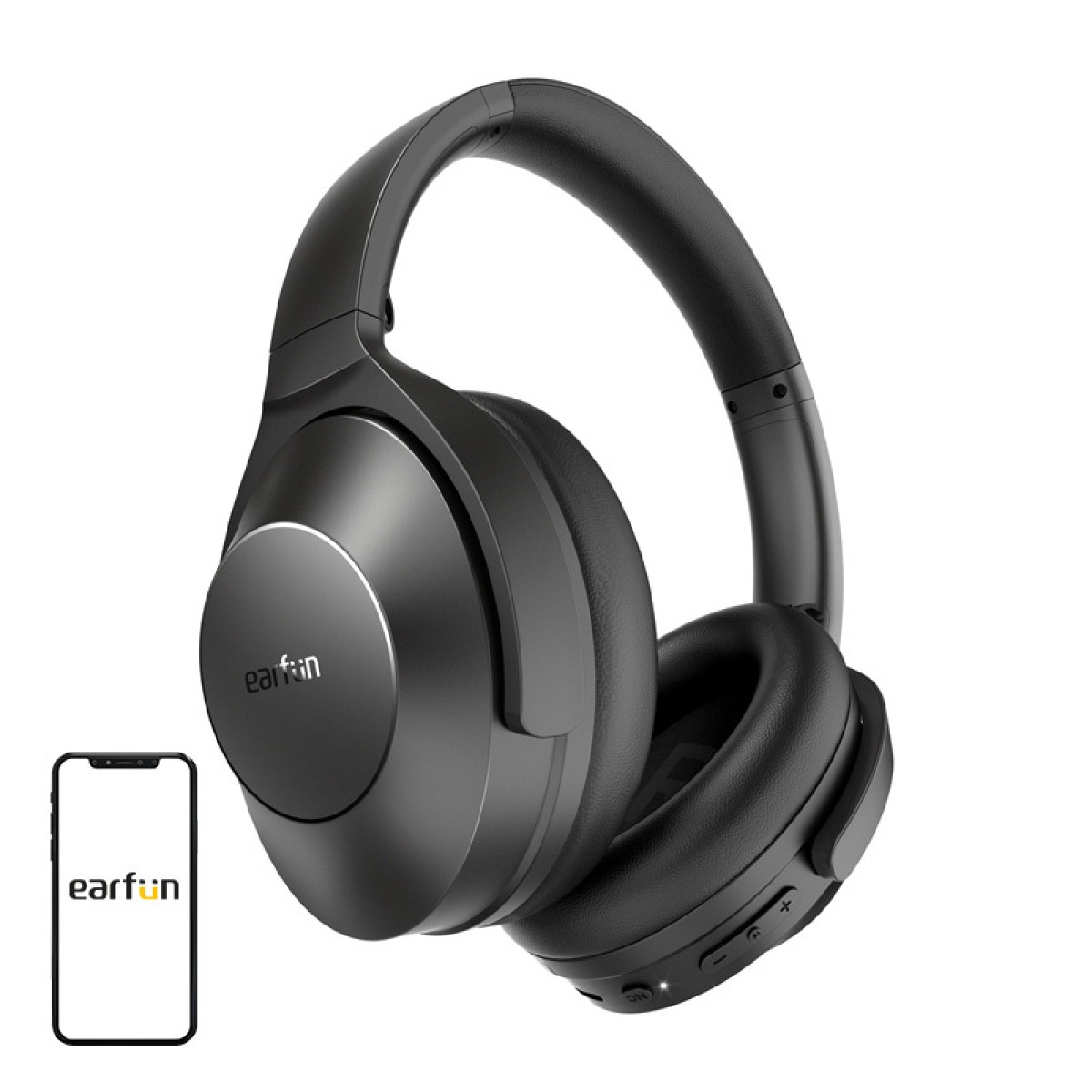 Ασύρματα ακουστικά Earfun Wave Life HP201 (μαύρο)