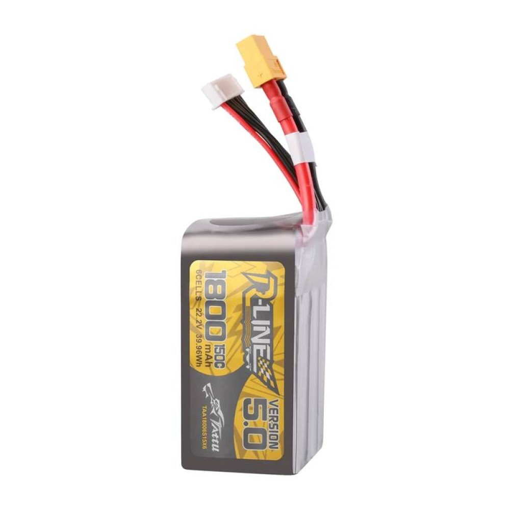 Μπαταρία Lipo Tattu R-Line Version 5.0 1800mAh 22.2V 150C 6S με σύνδεσμο XT60