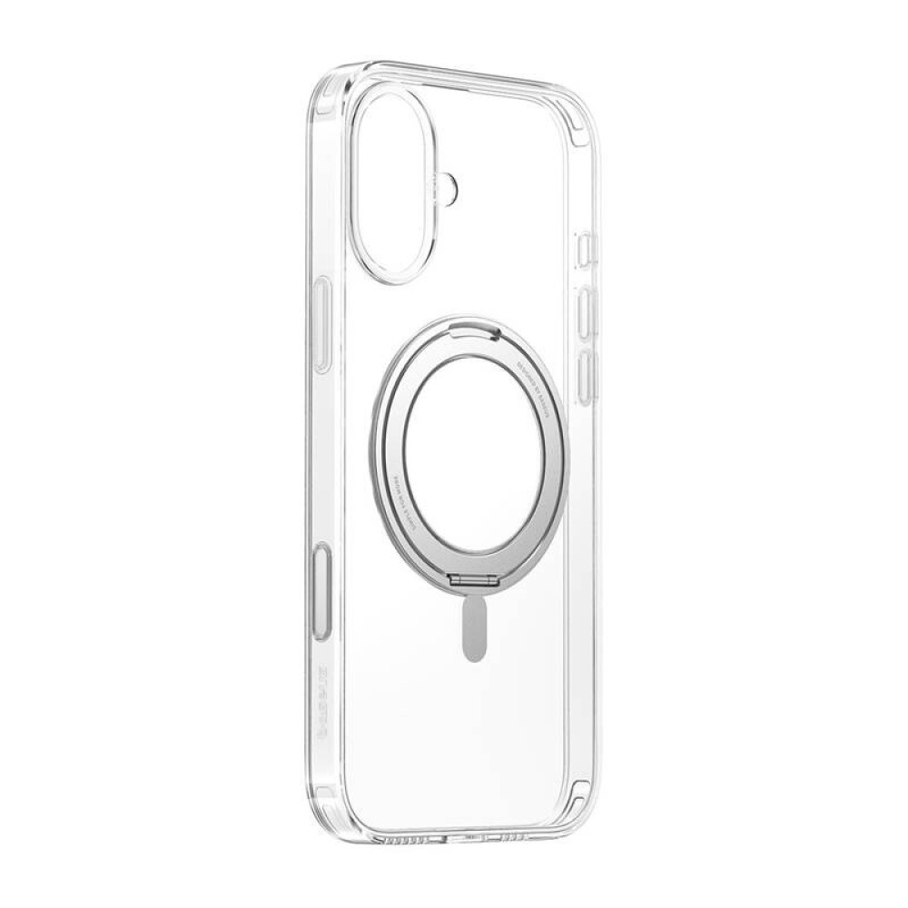 Μαγνητική θήκη Baseus SkyRing 360° iP16 με βάση (διαφανής)