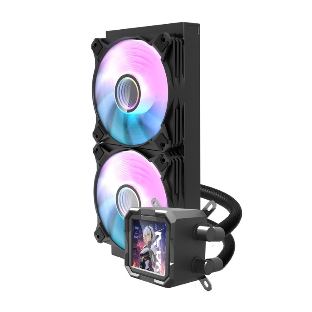 Ψυγείο νερού CPU Darkflash DV240S (μαύρο)