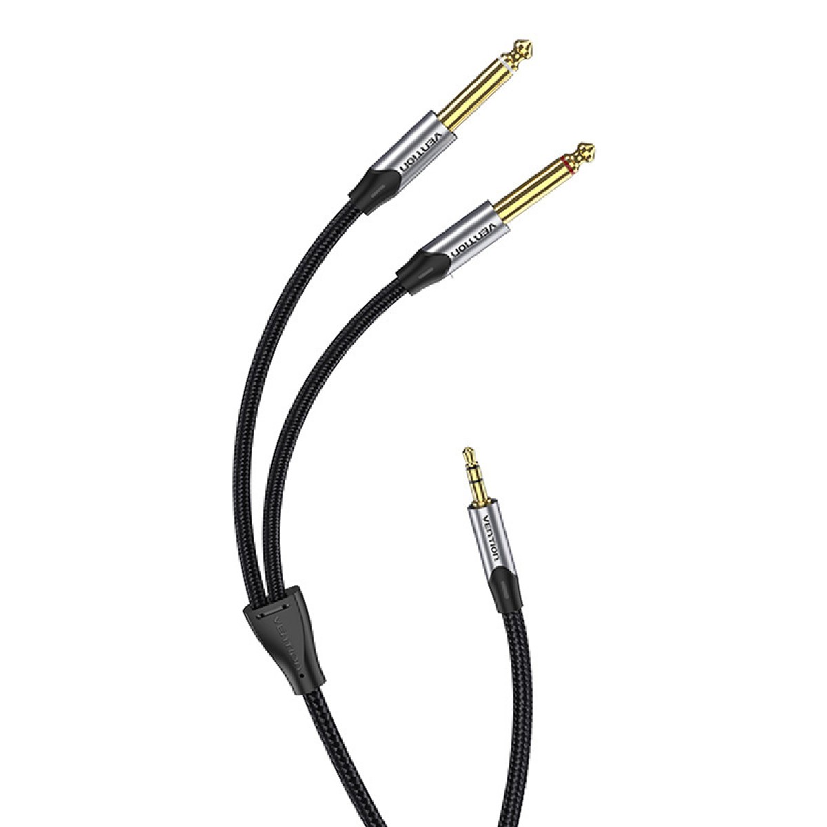 Καλώδιο ήχου mini jack 3.5mm σε 2x jack 6.35mm αρσενικό Vention BARHK 8m