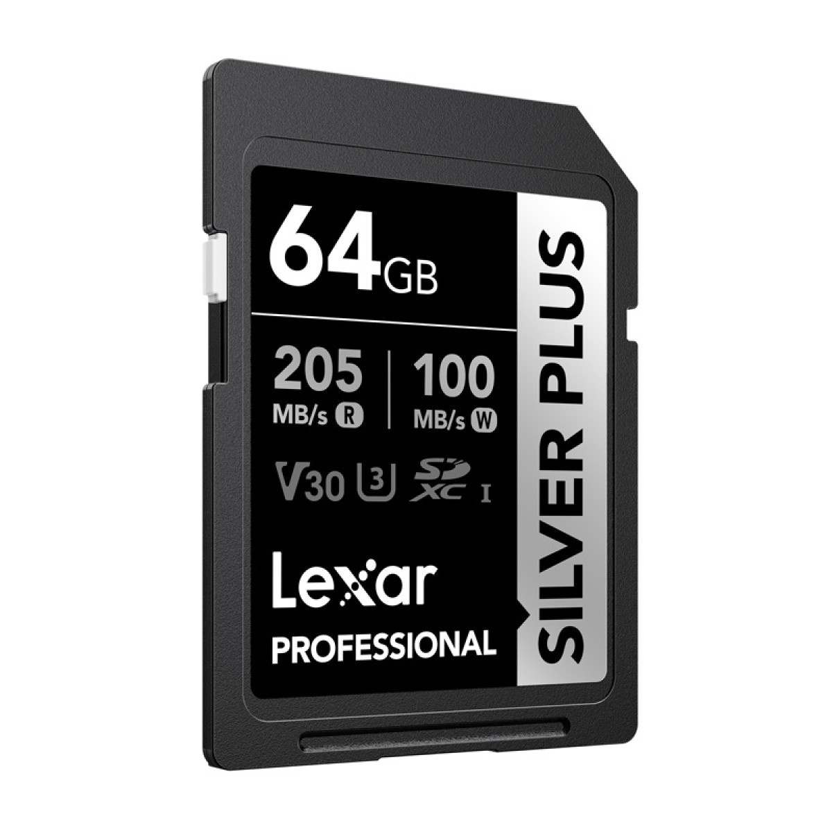 Κάρτα μνήμης Lexar Professional SILVER PLUS SDXC 64GB