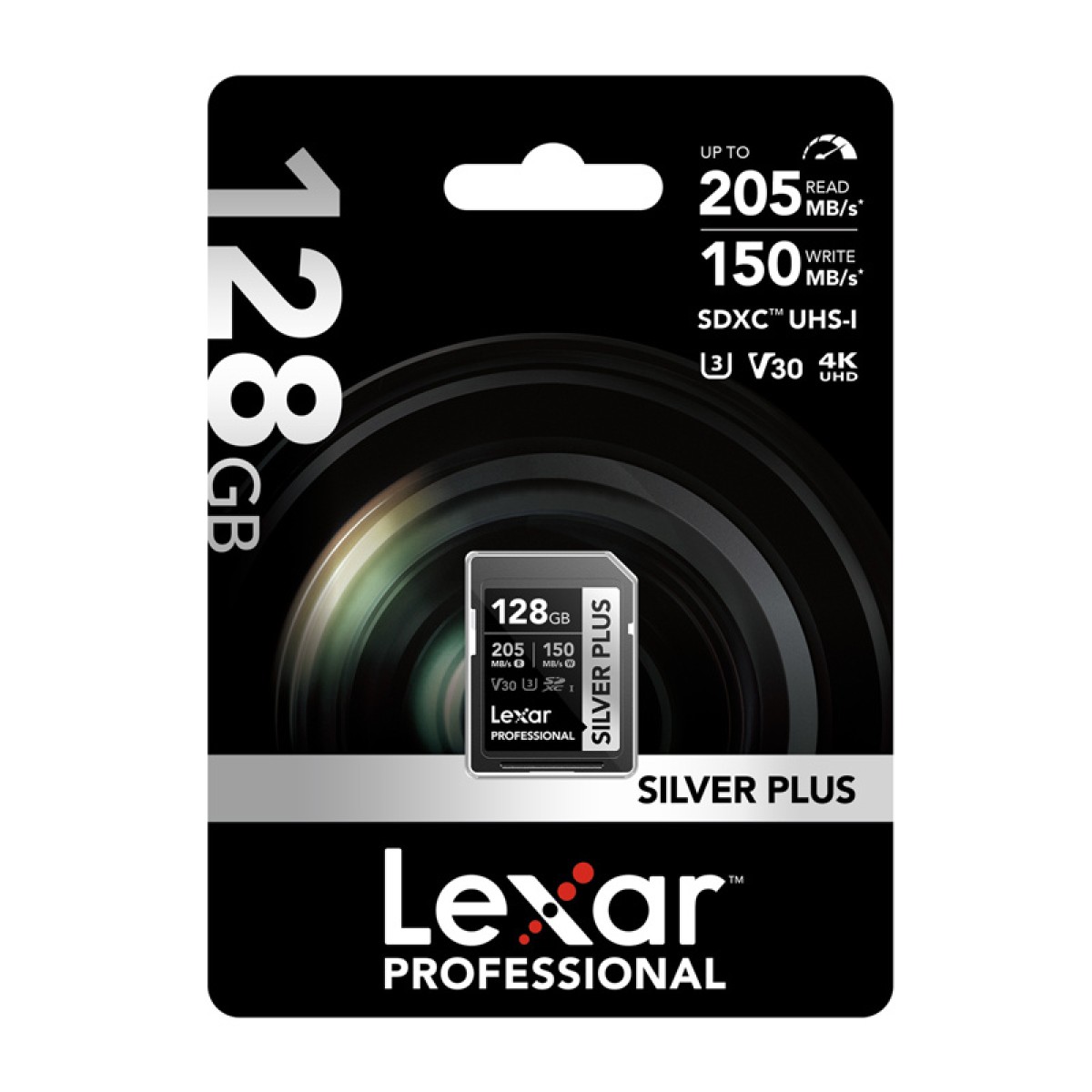 Κάρτα μνήμης Lexar Professional SILVER PLUS SDXC 128GB