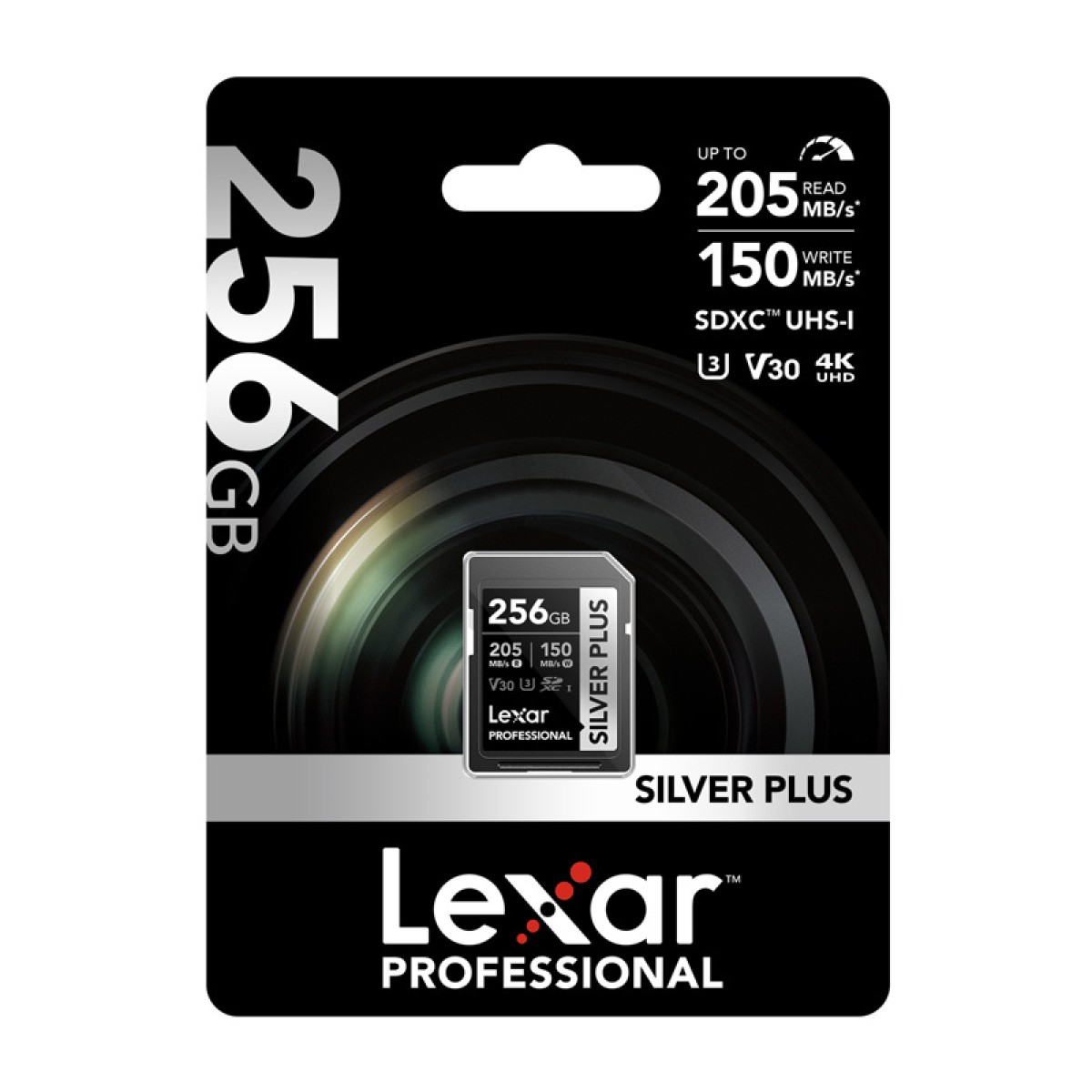 Κάρτα μνήμης Lexar Professional SILVER PLUS SDXC 256GB