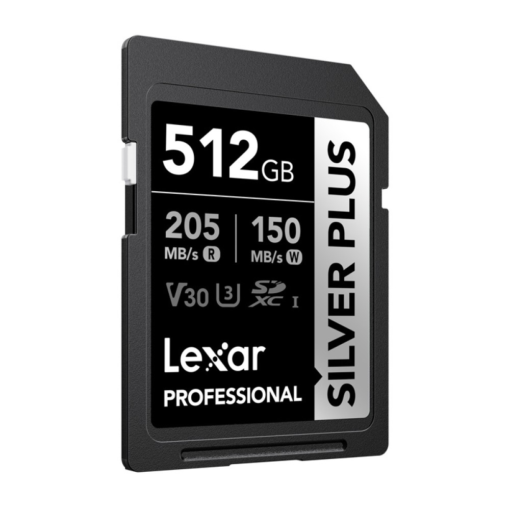 Κάρτα μνήμης Lexar Professional SILVER PLUS SDXC 512GB