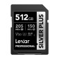 Κάρτα μνήμης Lexar Professional SILVER PLUS SDXC 512GB