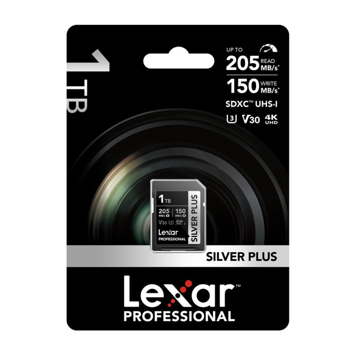 Κάρτα μνήμης Lexar Professional SILVER PLUS SDXC 1TB