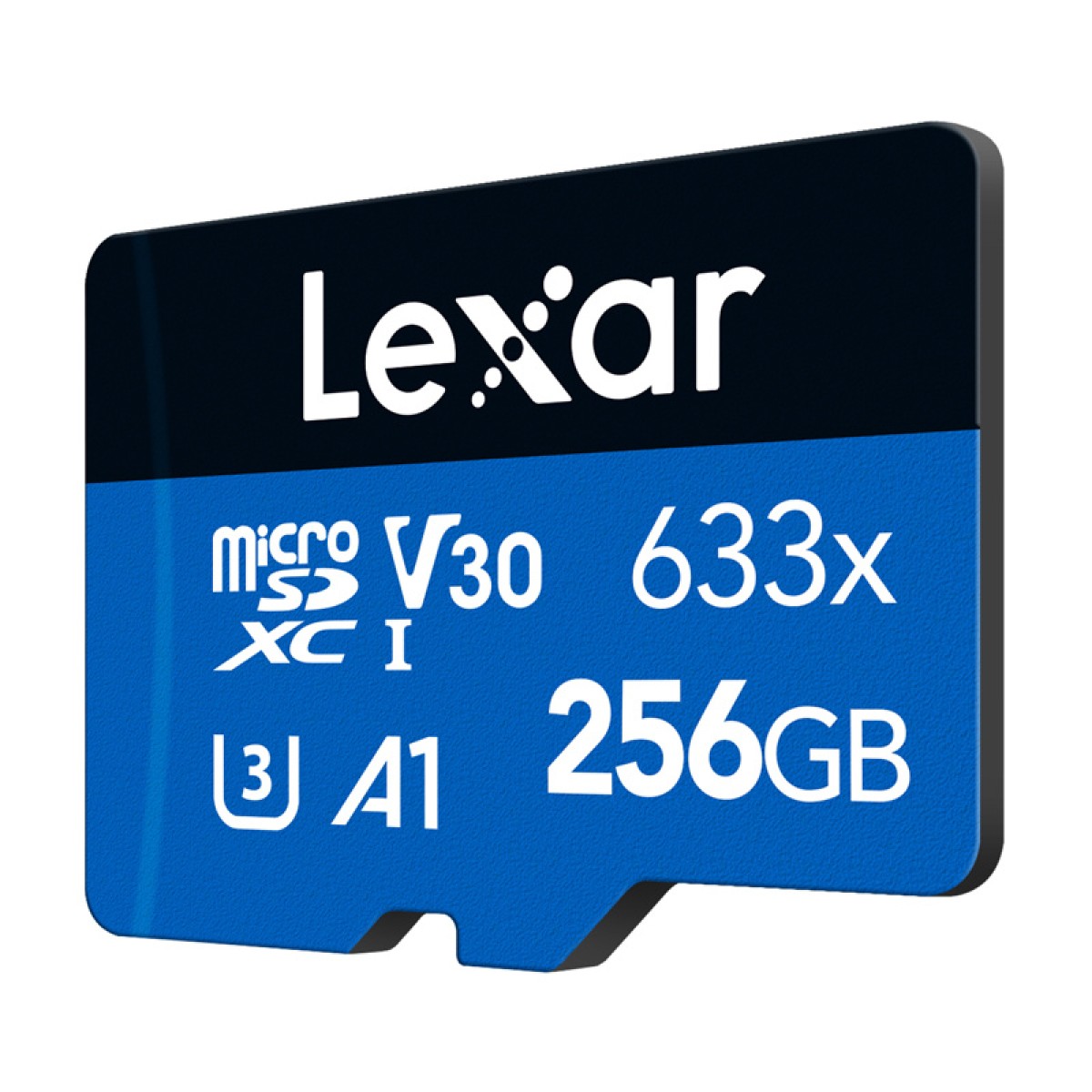 Κάρτα μνήμης Lexar High-Performance 633x microSDXC 256GB + προσαρμογέας SD