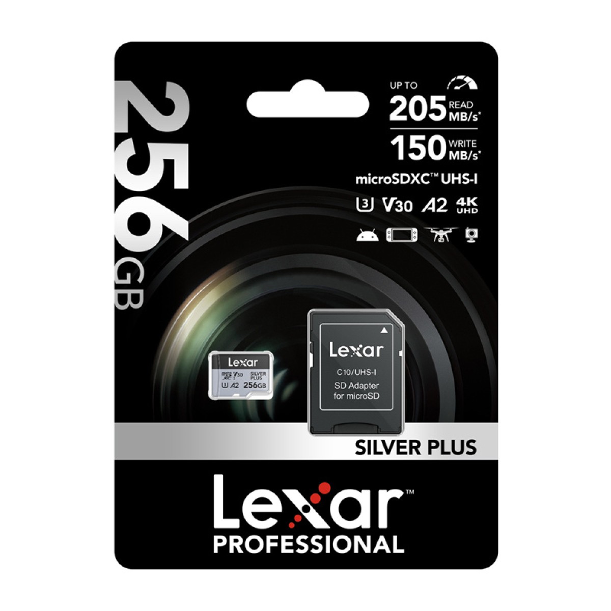 Τρόπος αγοράς Lexar High-Performance Silver Plus microSDXC 256GB + προσαρμογέας