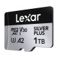 Καθήκοντα αγοράς Lexar High-Performance Silver Plus microSDXC 1TB + προσαρμογέας