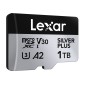 Καθήκοντα αγοράς Lexar High-Performance Silver Plus microSDXC 1TB + προσαρμογέας