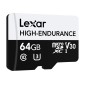 Κάρτα μνήμης Lexar υψηλής αντοχής microSDHC/microSDXC 64GB