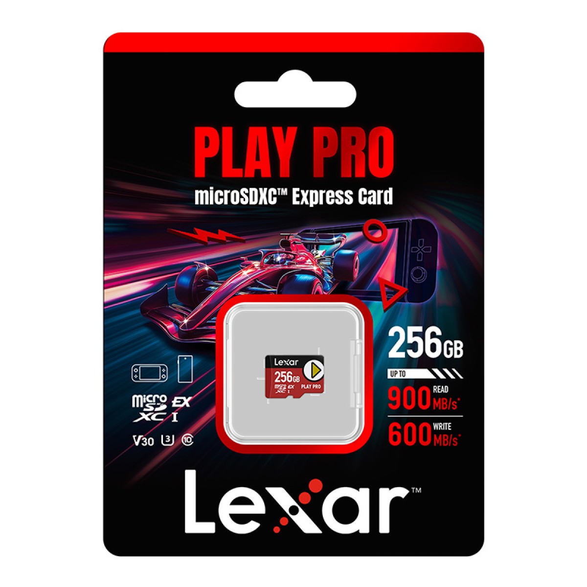 Κάρτα μνήμης Lexar PLAY Pro microSD Express 7.1 256GB