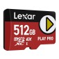 Κάρτα μνήμης Lexar PLAY Pro microSD Express 7.1 512GB
