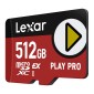 Κάρτα μνήμης Lexar PLAY Pro microSD Express 7.1 512GB