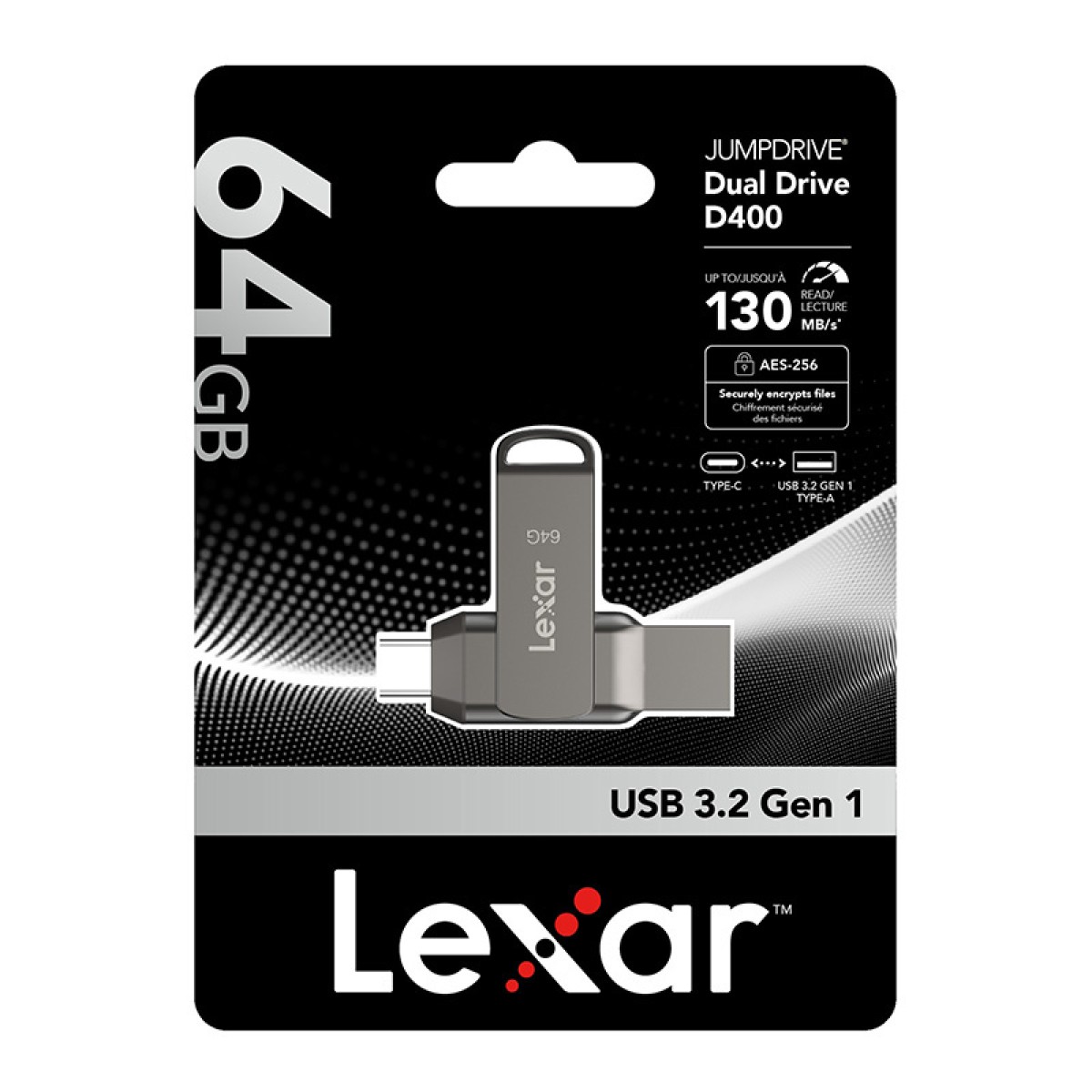 Pendrive Lexar Dual Type-C και Type-A USB 3.1 64GB
