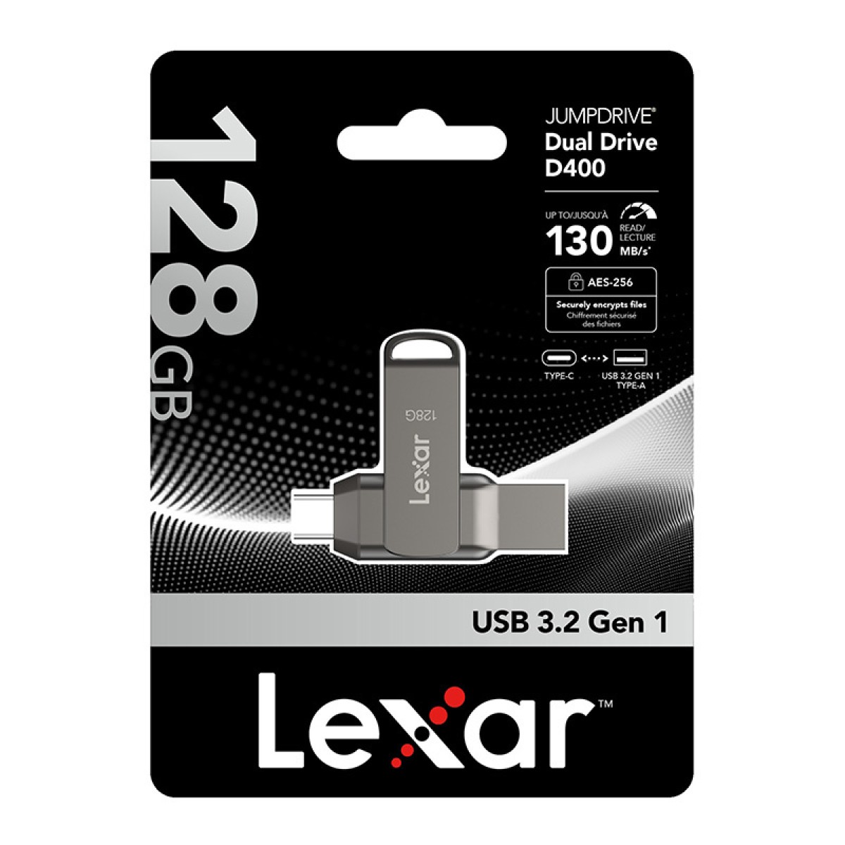 Pendrive Lexar Dual Type-C και Type-A USB 3.1 128GB