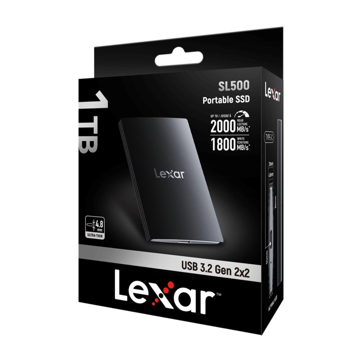 Φορητός δίσκος SSD Lexar SL500 1TB
