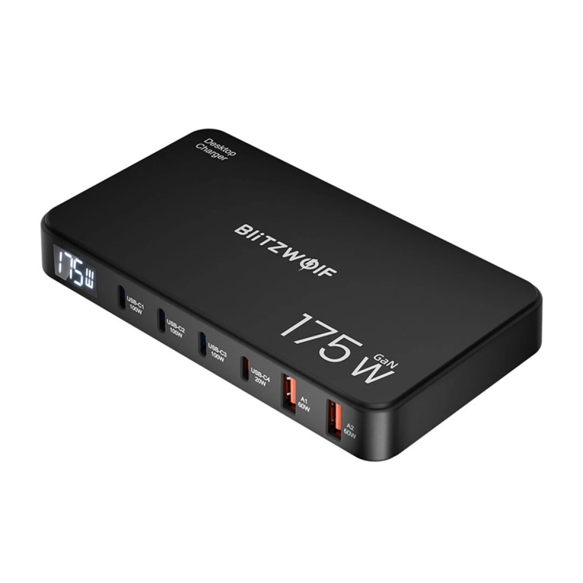Σταθμός φόρτισης Blitzwolf BW-S30 6-σε-1 4xUSB-C + 2xUSB 175W