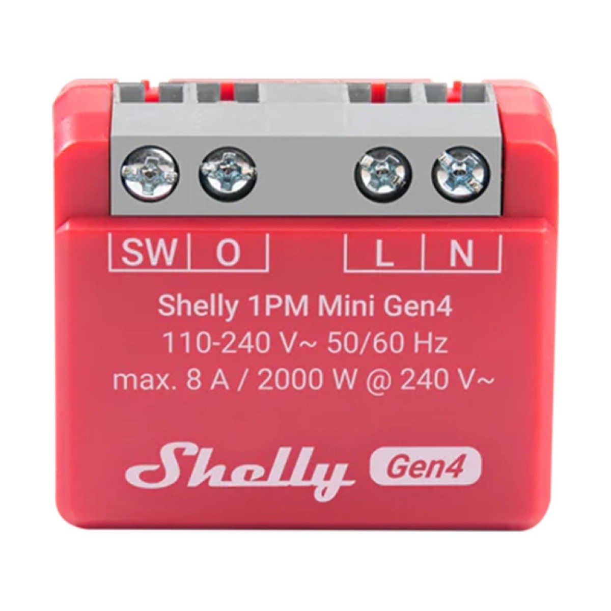 Shelly 1PM Mini Gen4 ελεγκτής Zigbee / ύλη