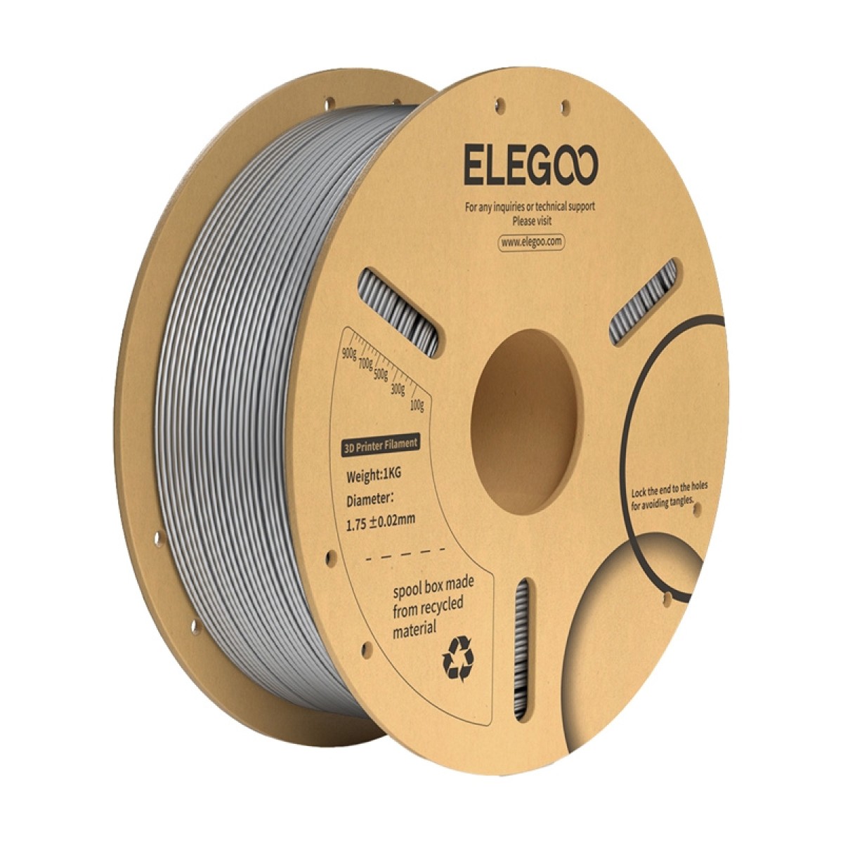 νήμα ELEGOO PLA+ (Star Gray)