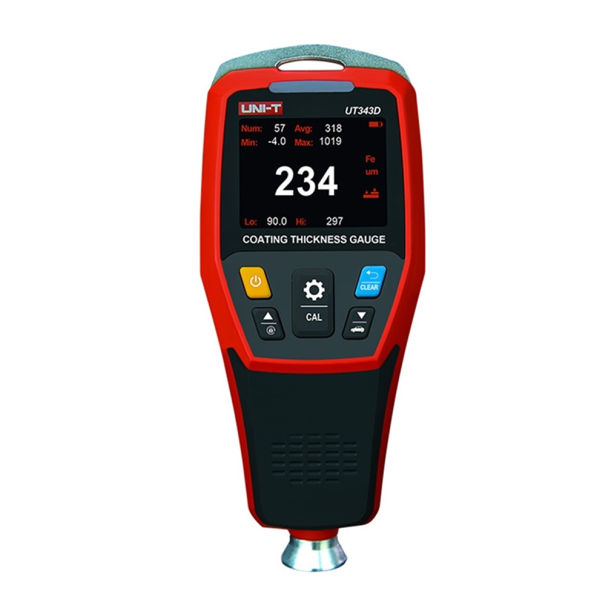 Δοκιμαστής πάχους χρώματος UNI-T UT343D