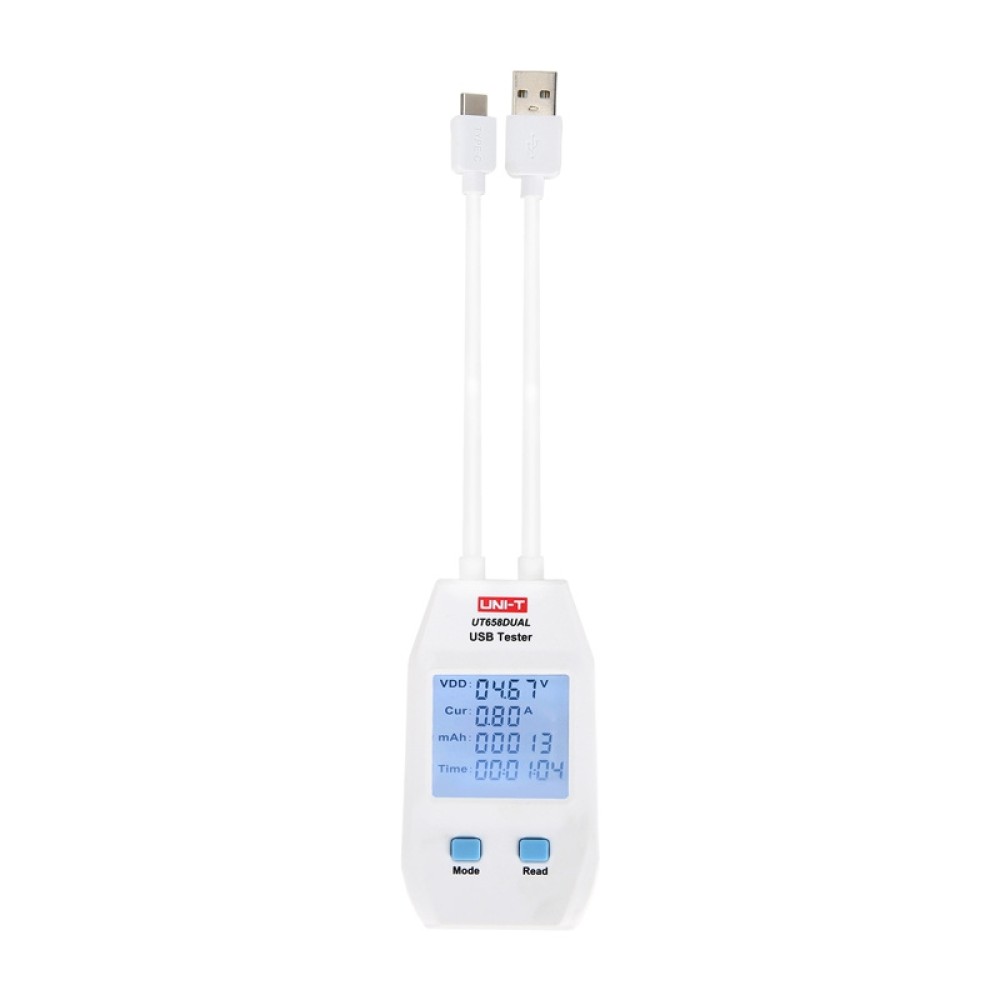 UNI-T UT658DUAL δοκιμαστής υποδοχών USB