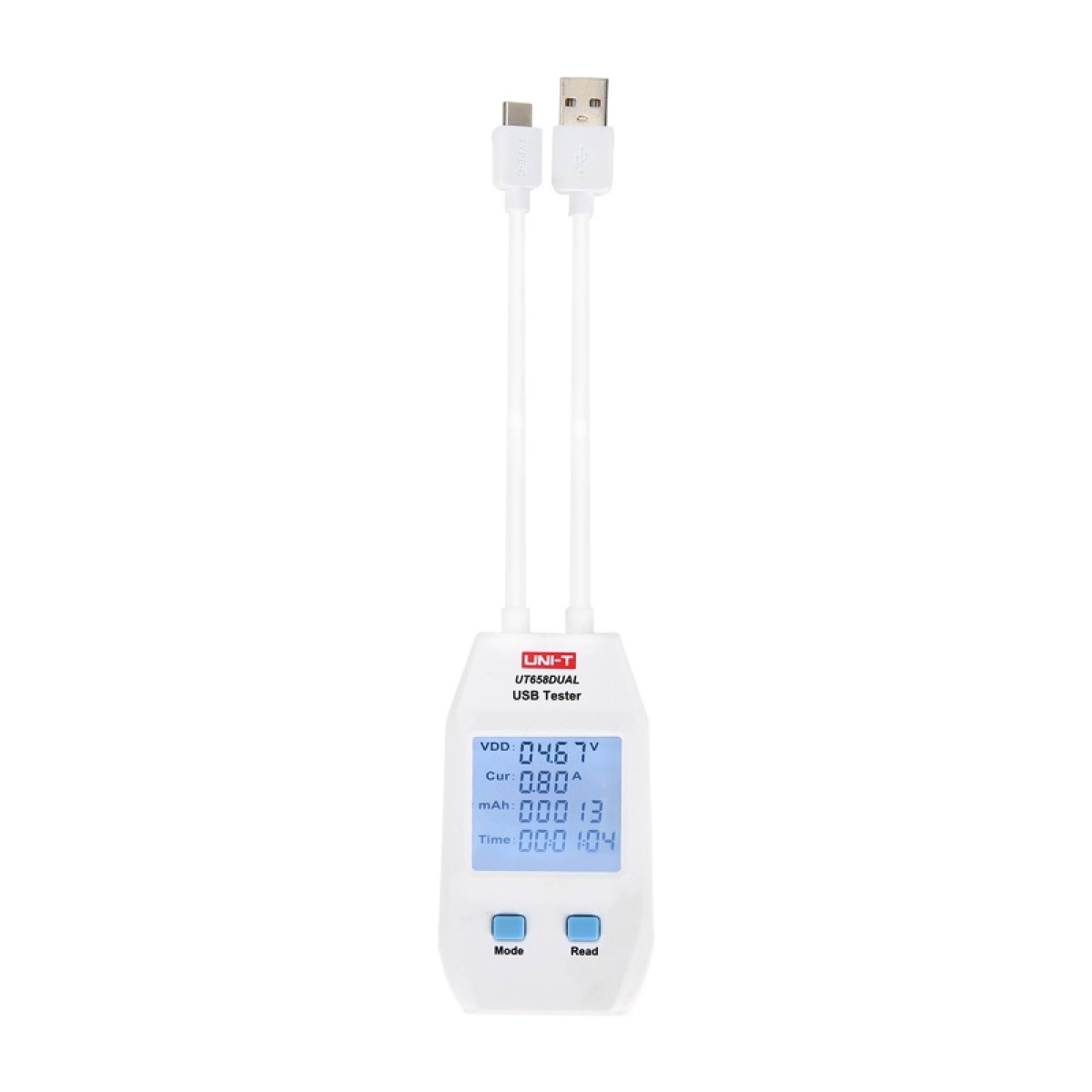 UNI-T UT658DUAL δοκιμαστής υποδοχών USB