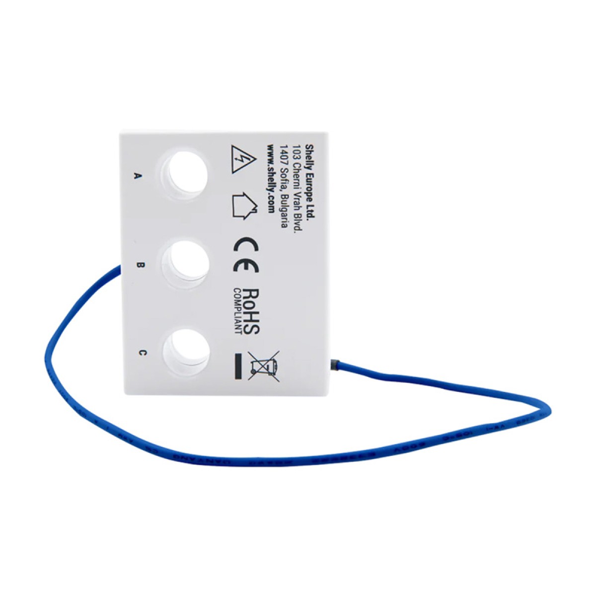 Shelly 3EM-63T Gen3 μετρητής ενέργειας WiFi 1/3 καναλιών (επίπεδος ακροδέκτης)