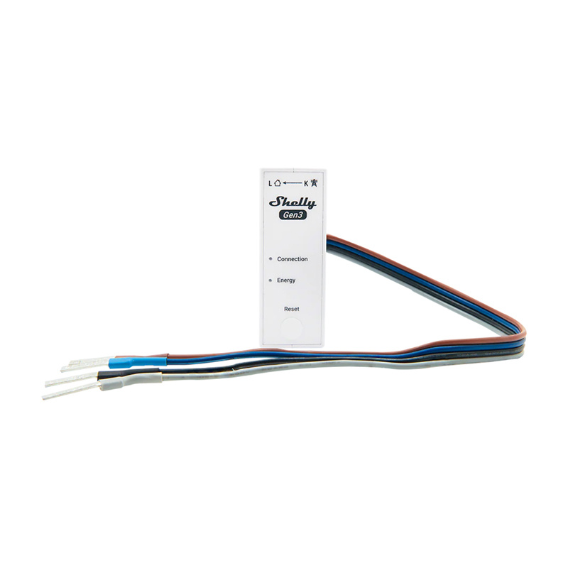 Shelly 3EM-63W Gen3 μετρητής ενέργειας WiFi 1/3 καναλιών (ενσύρματο μοντέλο)