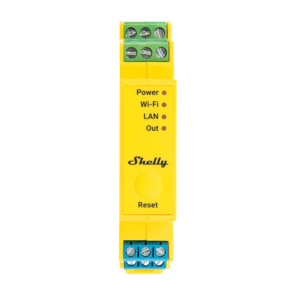 Shelly RGBWW Pro WiFi ελεγκτής φωτισμού ράγας DIN 5 καναλιών