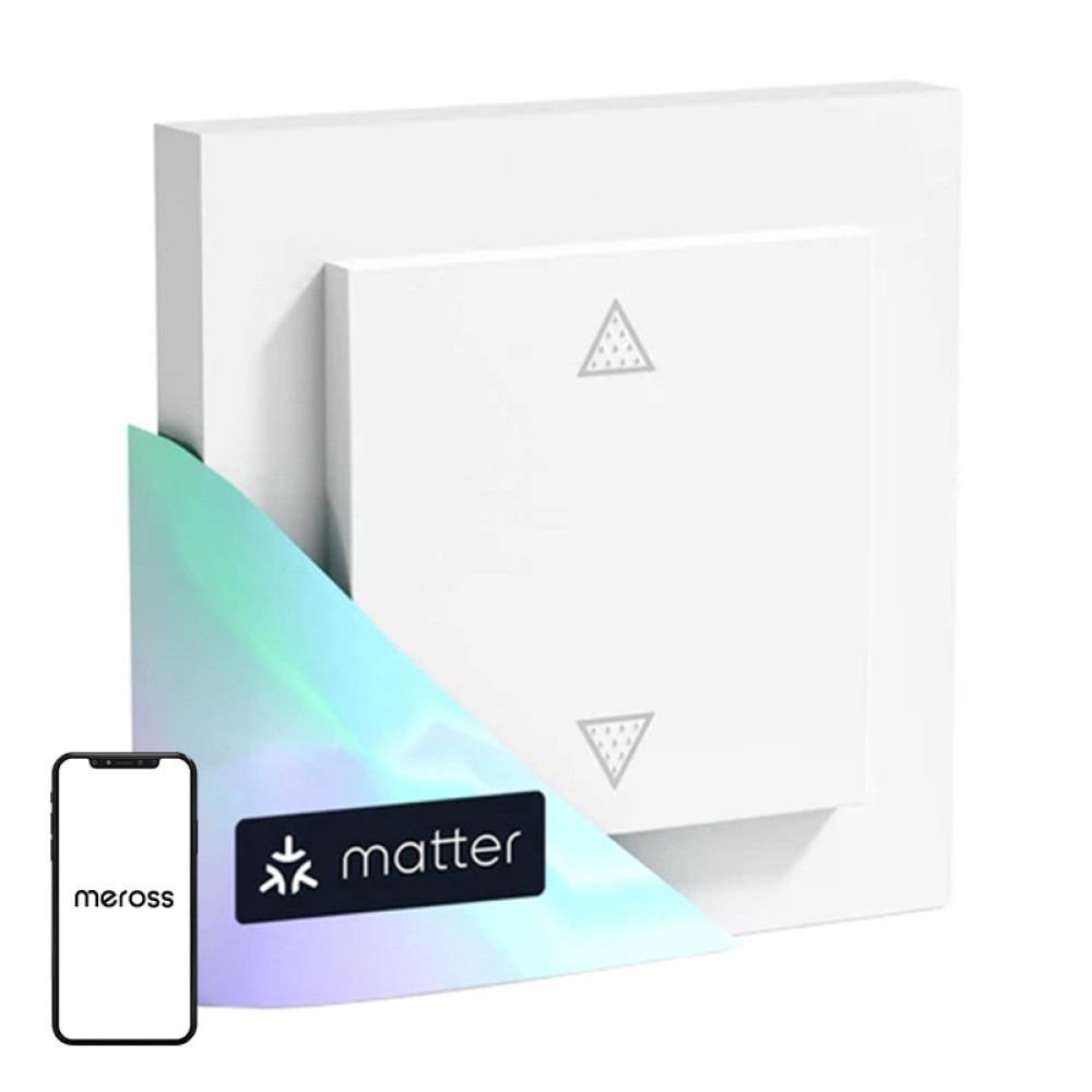 Meross MRS105MA-EU Διακόπτης έξυπνων ρολών WiFi (Υλικό)