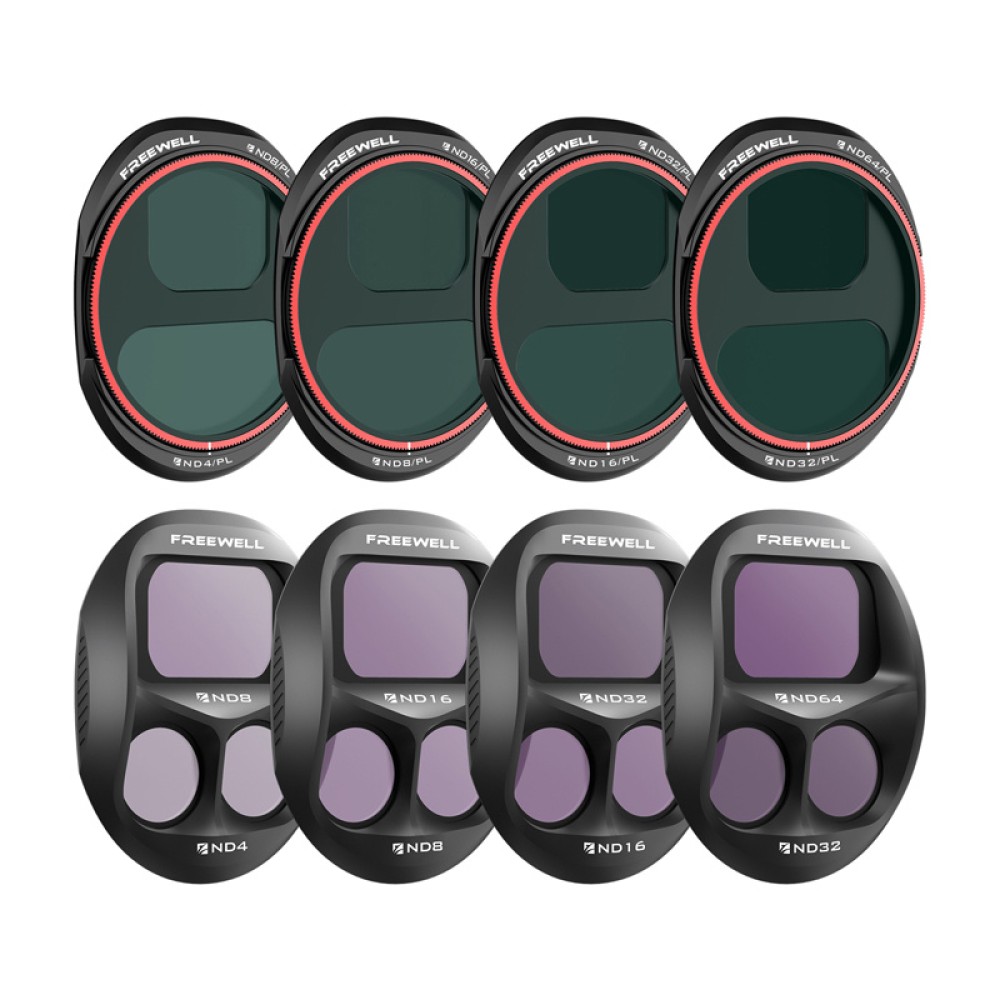 Σετ φίλτρων FREEWELL για DJI Mavic 4 Pro All Day (8 τεμάχια)