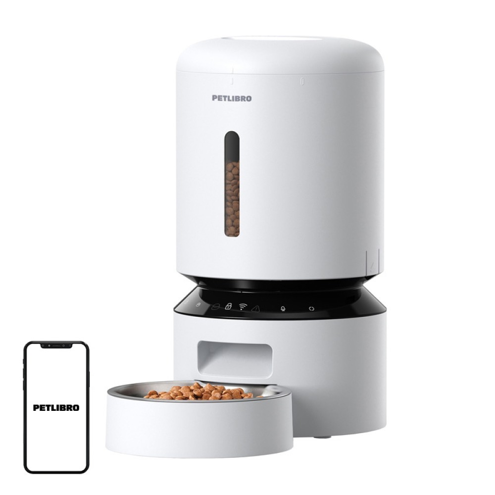 Petlibro Granary WiFi διανομέας ζωοτροφών, 5L (λευκό)