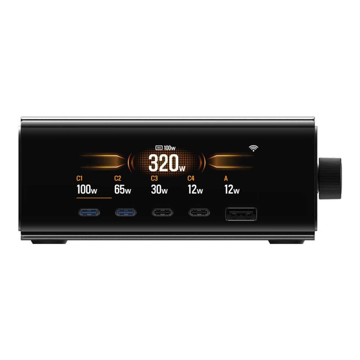 Σταθμός σύνδεσης EcoFlow RAPID Pro 320W, 4xUSB-C, 1xUSB-A, GaN