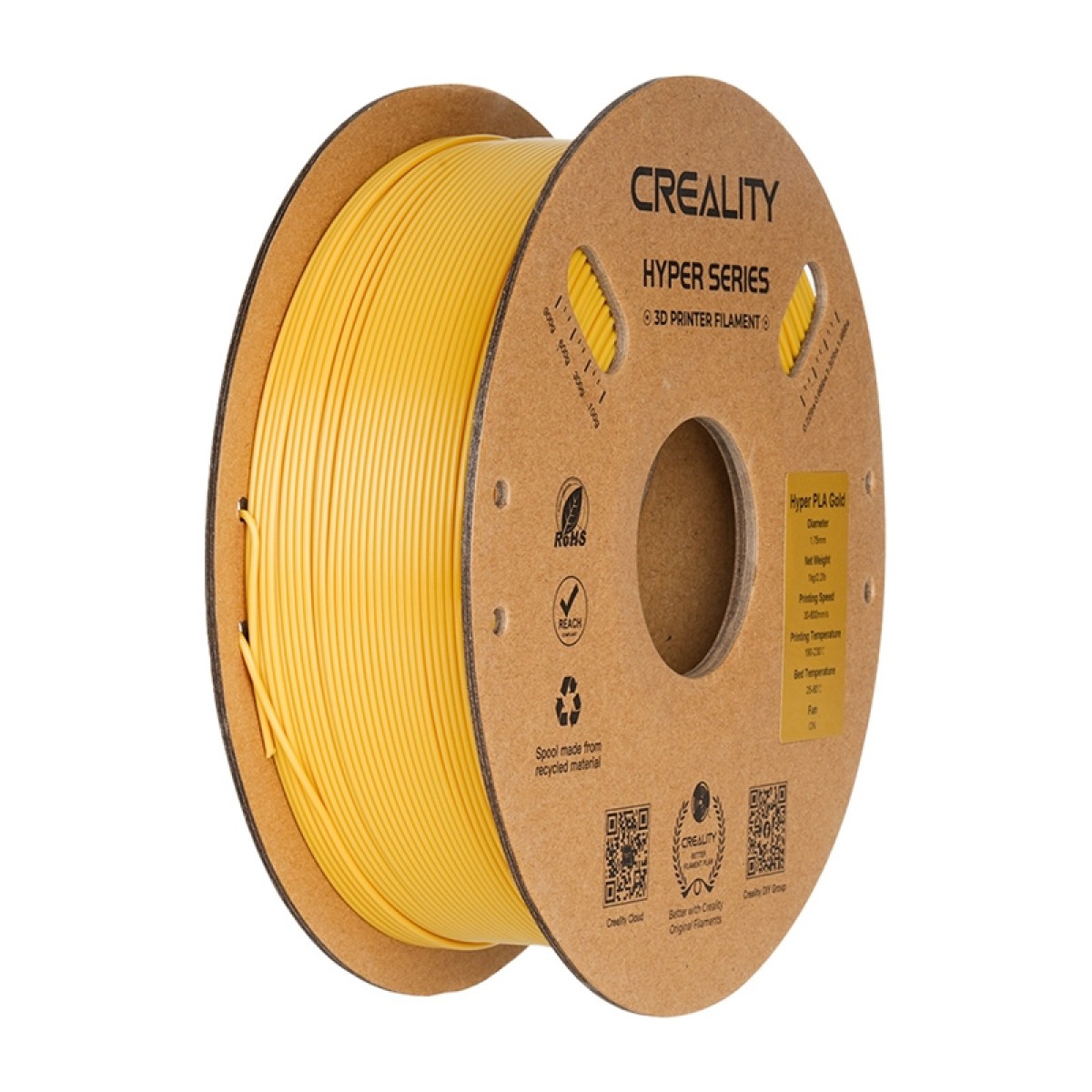 Νήμα Hyper PLA Creality (Złoty)