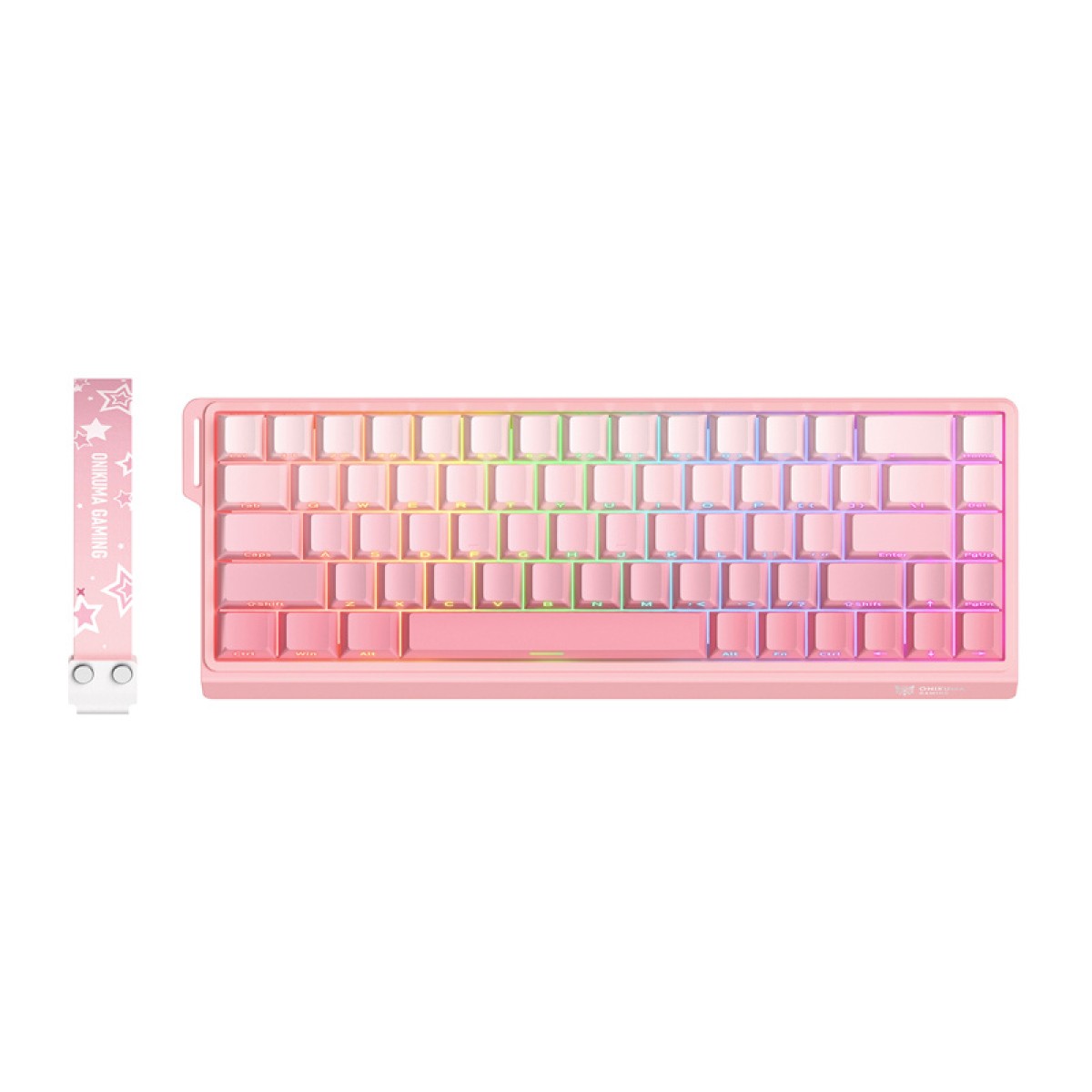 Πληκτρολόγιο ONIKUMA G69 (ροζ) (QWERTY)