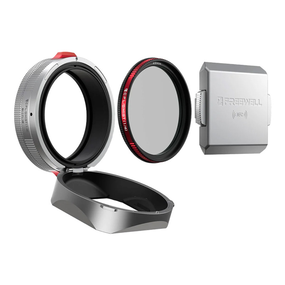 Αντηλιακό προστατευτικό Freewell για τη σειρά Fuji X100 (ασημί)