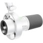 Δυναμικό μικρόφωνο Fifine K688W (λευκό)