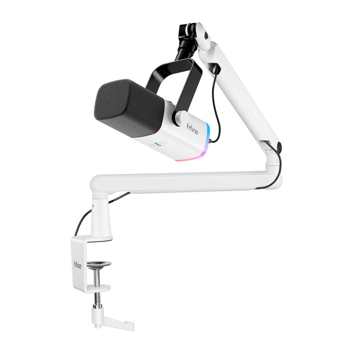 Fifine Dynamic microphone TAM8W (white)